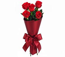 Букет 5 Красных роз Эдлесс Лав в Сараи