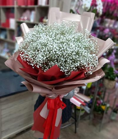 Букет цветов из: Гипсофила в Сараи