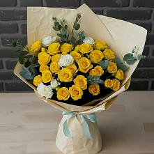 Букет цветов из:  Розы в Сараи