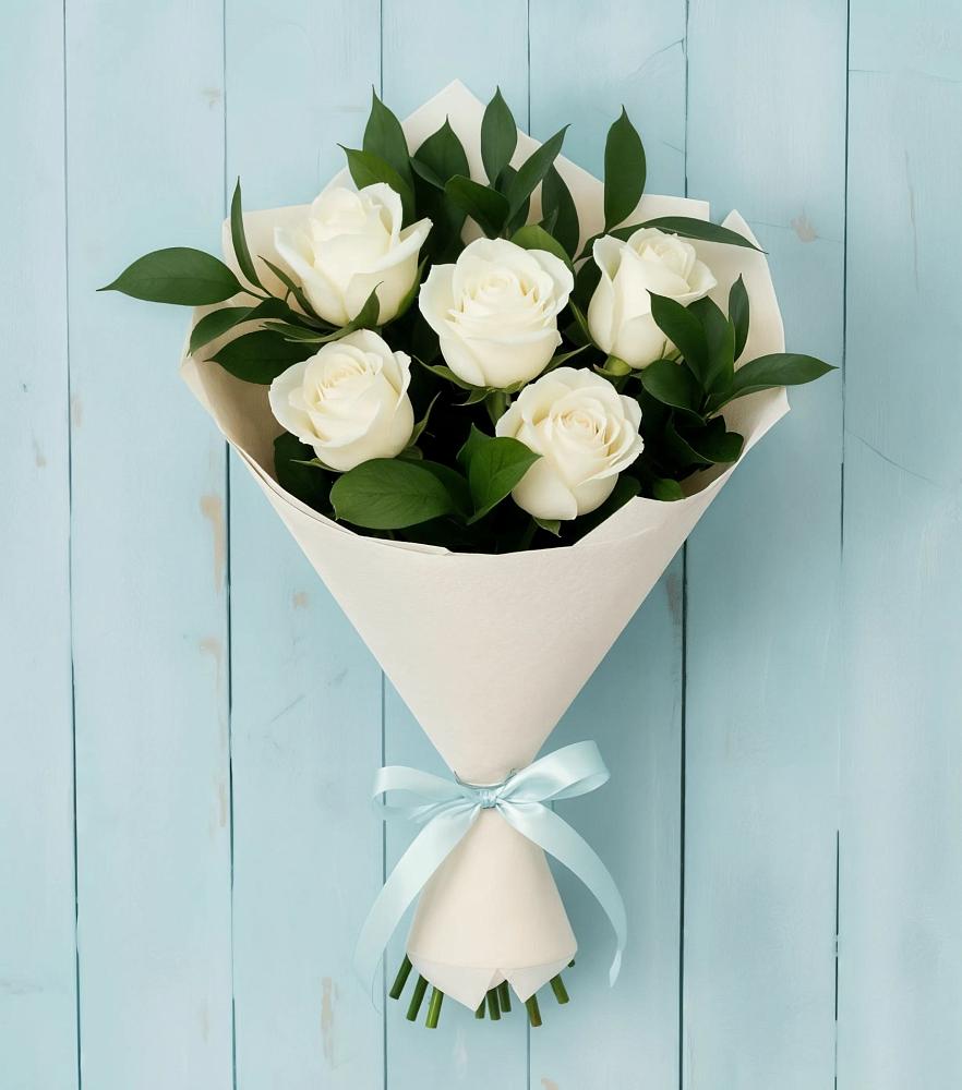 Букет цветов из: Розы в Сараи