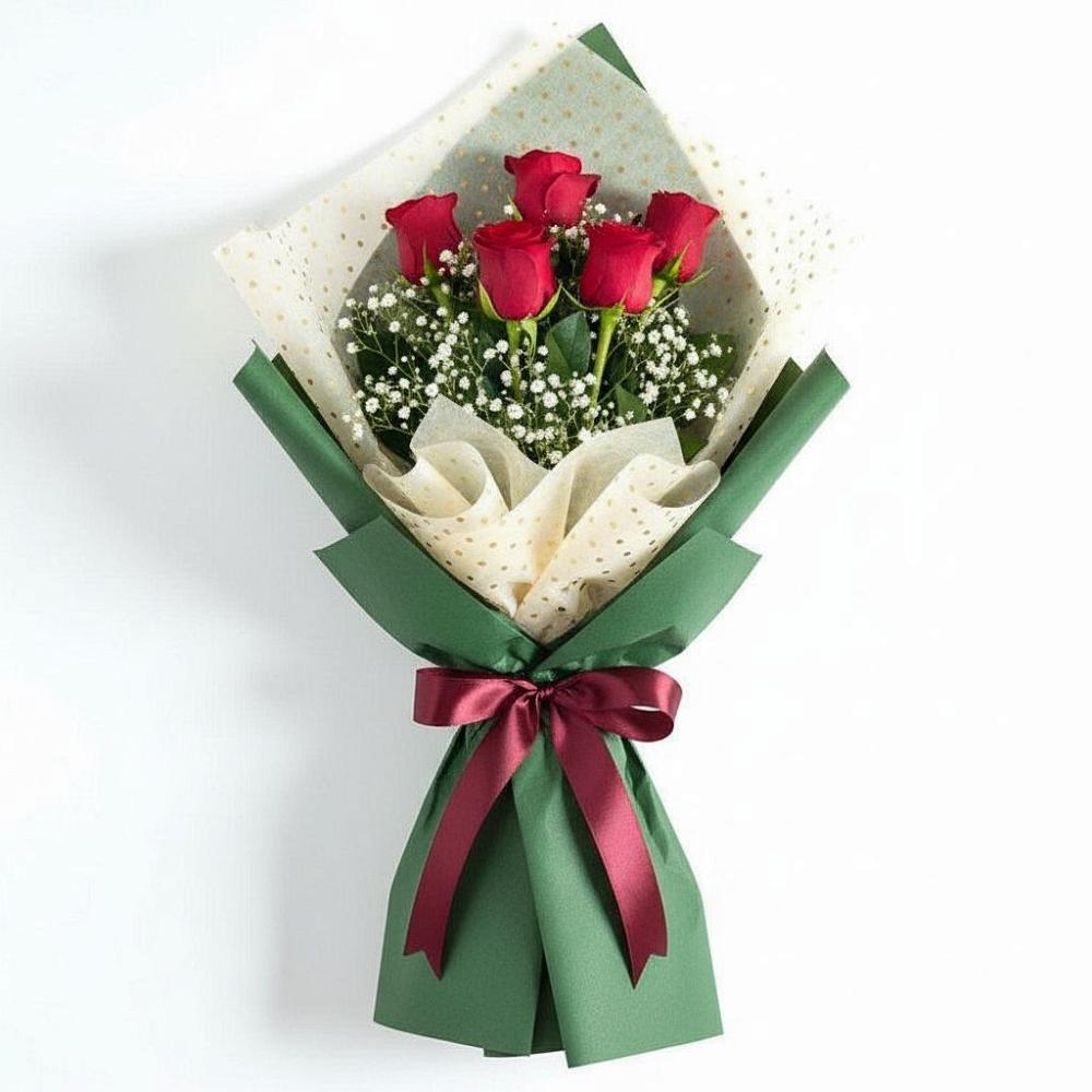 Букет цветов из: Розы в Сараи