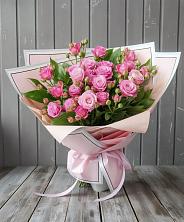 Букет Розовый кустик в Сараи