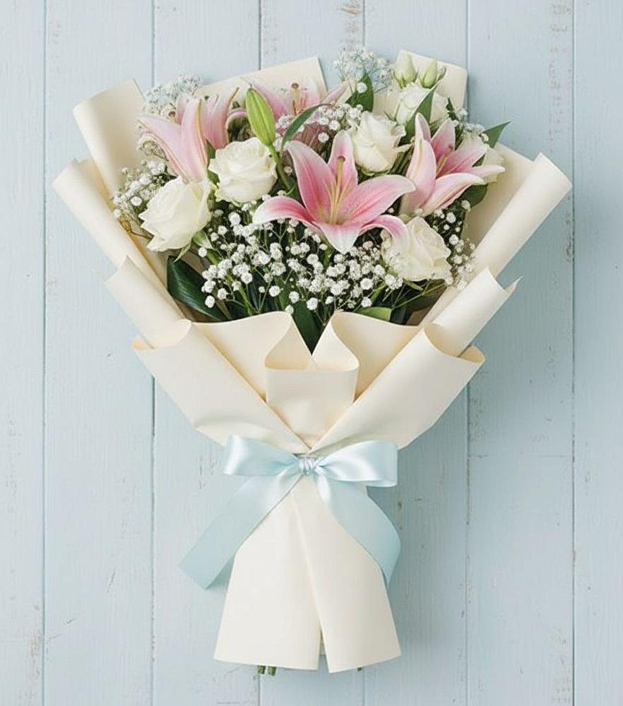 Букет цветов из: Лилии в Сараи