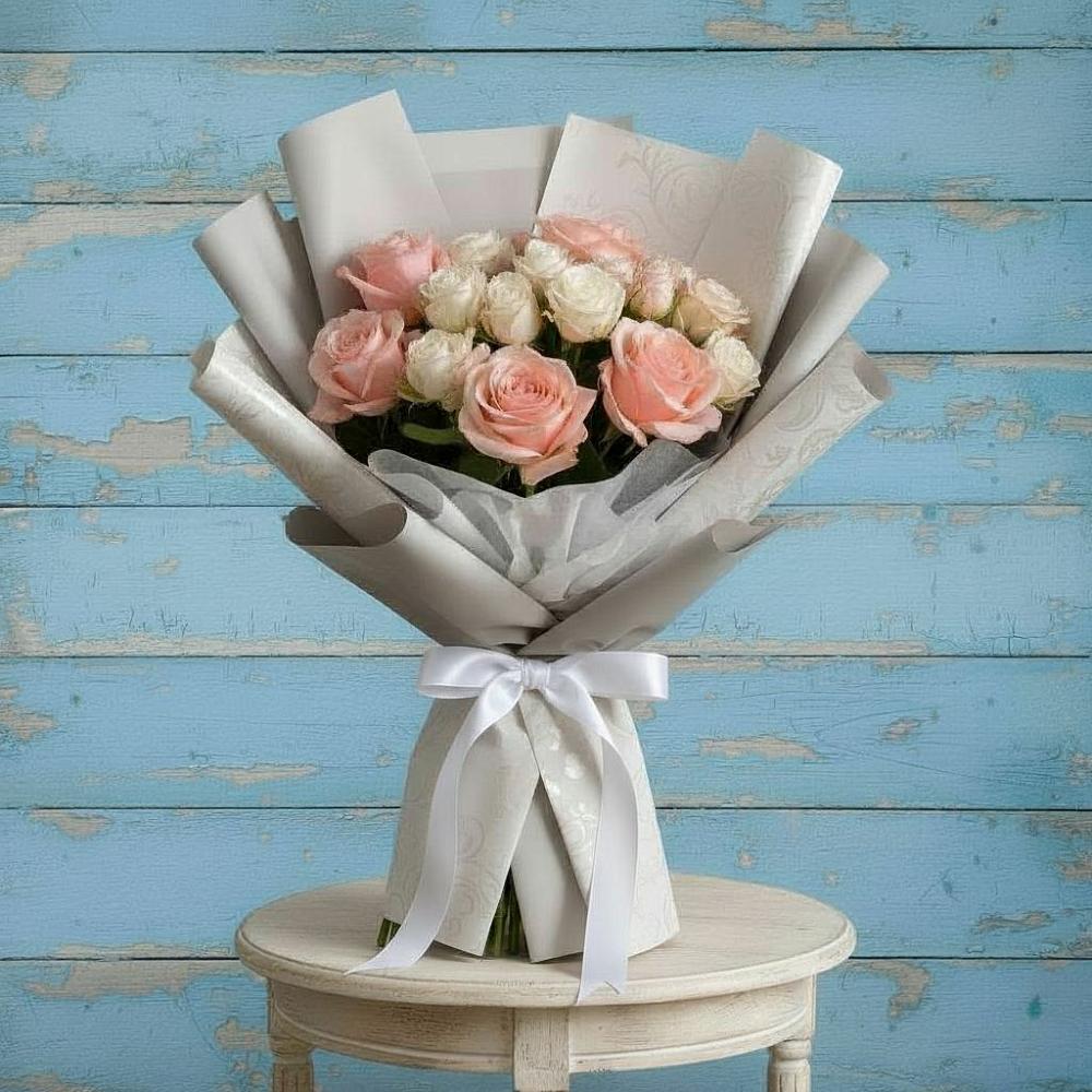 Букет цветов из: Розы в Сараи