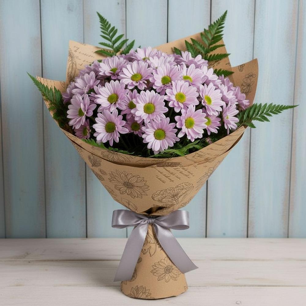 Букет цветов из: Хризантемы в Сараи