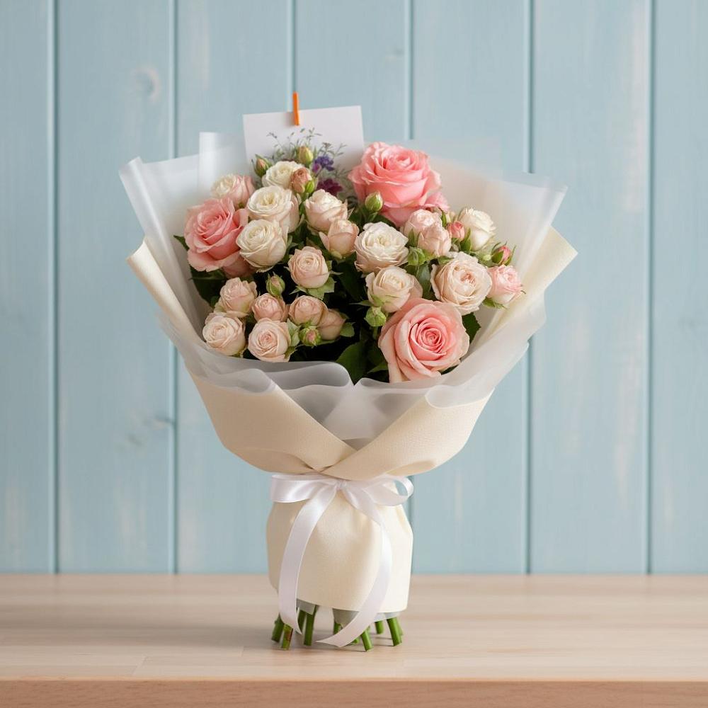 Букет цветов из: Розы в Сараи