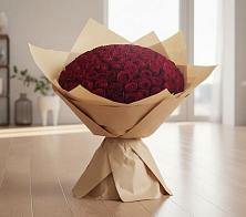 Букет 101 Красная роза в Сараи