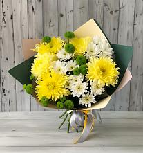 Букет цветов из:  Хризантемы #REPLACE_PRED# Сараи