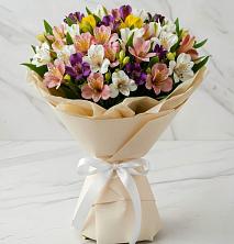 Букет цветов из:  Альстромерии в Сараи