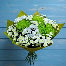 Букет цветов из:  Хризантемы в Сараи