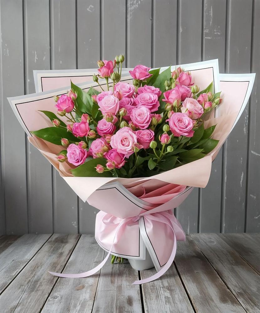 Букет Розовый кустик в Сараи