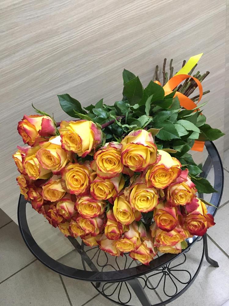 Букет Желтые розы в Сараи