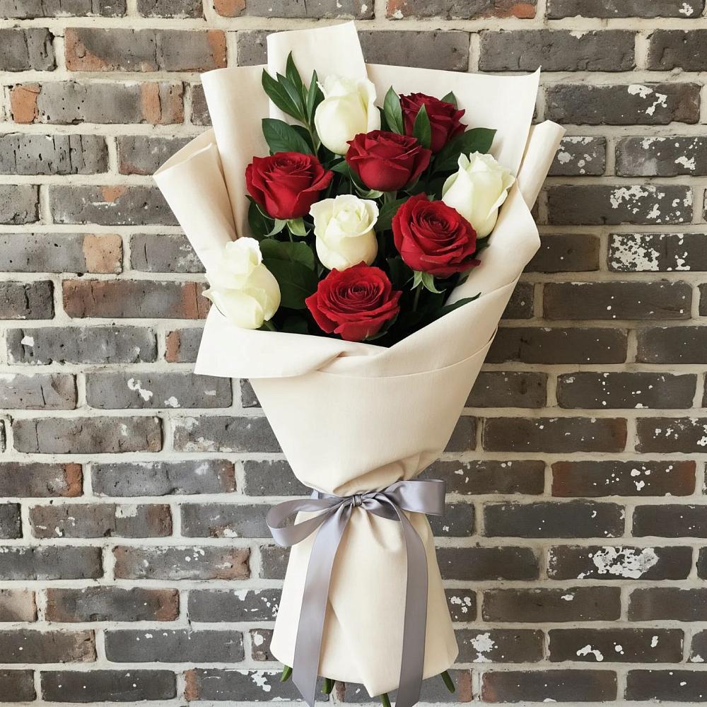 Букет цветов из: Розы в Сараи