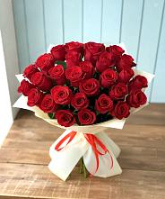 Букет 29 Красных роз в Сараи