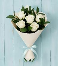 Букет цветов из:  Розы в Сараи