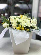 Цветочная композиция из Розы  в Сараи