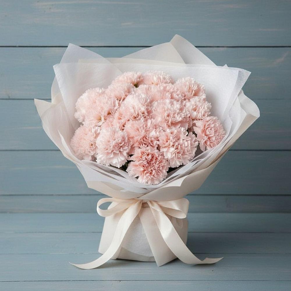 Букет цветов из: Гвоздики в Сараи