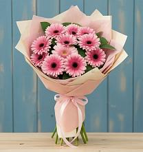 Букет цветов из:  Герберы в Сараи