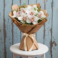 Букет цветов из:  Орхидеи и Розы #REPLACE_PRED# Сараи